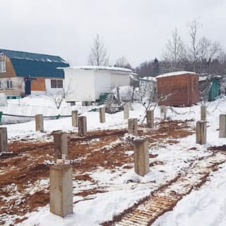Фундаменты на забивных ЖБ сваях