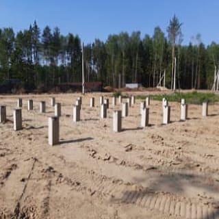 Фундаменты на забивных ЖБ сваях