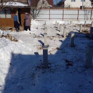 Фундаменты на забивных ЖБ сваях