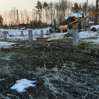 Фундаменты на забивных ЖБ сваях