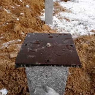 Фундаменты на забивных ЖБ сваях